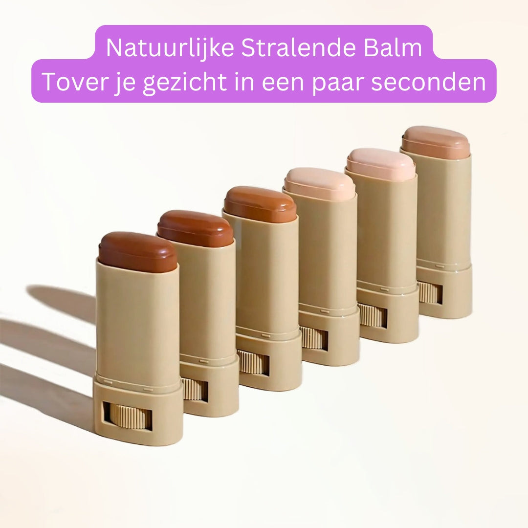 Natuurlijke Stralende Balm - Huidtint met serum